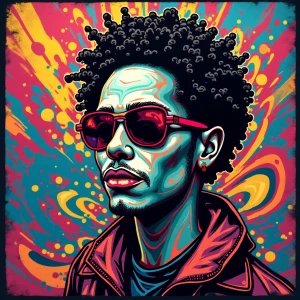 Design a cover for an app named "Sonic Sculptor", which is an Au...