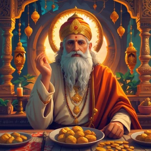 Aasirvaad dete santa