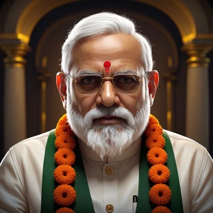 A animation video of Narendra Modi