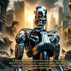 T-800 Spider-Man,in the style of Yautja's (Hunter Predator),ultr...