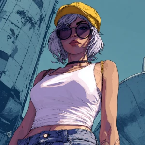 young, rebellious gta-style character. The character should have...