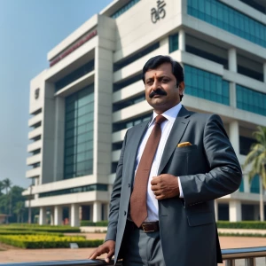 Generate an image of Jagan Mohan Reddy beside me , the former Ch...