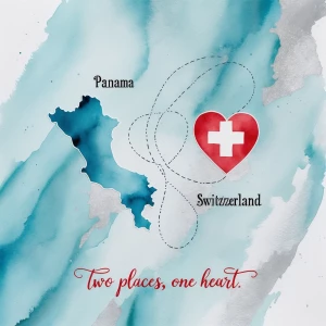 "A delicate,lyrical watercolor illustration in shades of aqua bl...