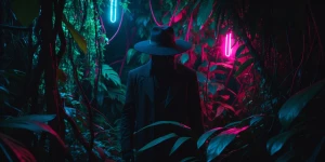 A seedy jungle teeming with exotic flora and fauna, the main sub...