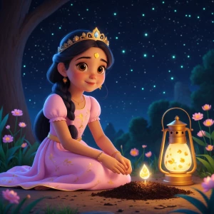 Scene 6: Planting the Magical Seed

Prompt:
Back in the castle g...