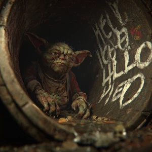 Hello George said it from the sewer