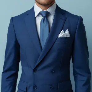 make the blue parts of the suit a lighter shade