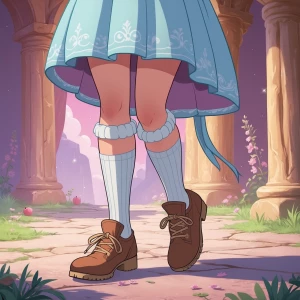 Montre moi image de peach Princesse qui porte des bottes randonn...