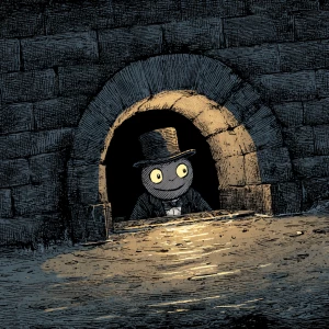 Hello George said it from the sewer