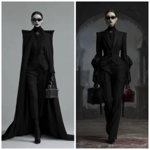 balenciaga fashionable vampire