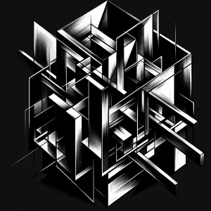 make a text image for the name "glass coffin" that is black and...