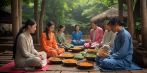 Vui lòng kết hợp hai ảnh này thành một ảnh chỉnh sửa ảnh nghệ th...