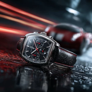 be creative and generate a luxury watch inspired from Monaco...