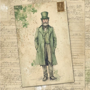 Create ONE PORTRAIT junk journal page (single page only). Vintag...