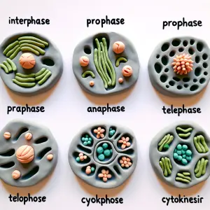 Create me a clay animation of the stages of animal using interph...