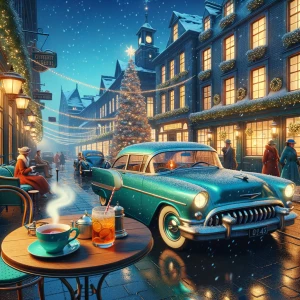 This is a vibrant, digitally rendered illustration depicting a f...