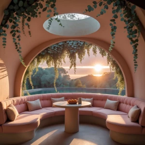 Breakfast Nook – Eucalyptus Glade: A gentle morning sanctuary, t...