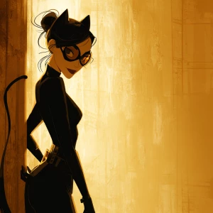 Sandra Bullock as catwoman by Pascal Campion