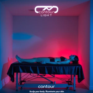 Produce a high-quality image featuring the Contour Light system...