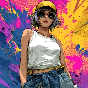 young, rebellious gta-style character. The character should have...