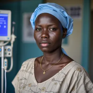 Generate a medical documents of veronicah mutwa who was admitted...