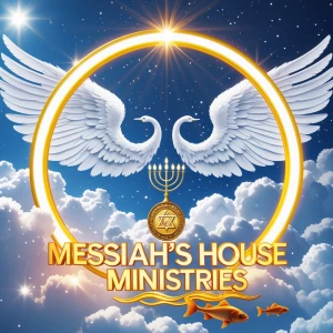 create for me a picture of heaven glowing luminous shining and g...