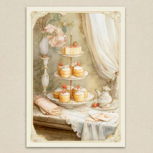 Print-ready junk journal page, A4 portrait full-bleed (≈2480×350...