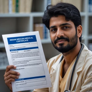 generate me an Indian medical certificate that need to be like s...