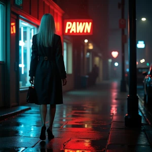 felicia Hardy-realistic cinematic image of a tall, elegant boxum...