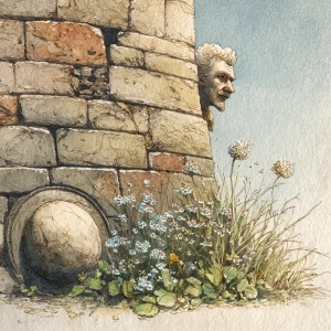 Print-ready junk journal page, A4 portrait full-bleed (≈2480×350...