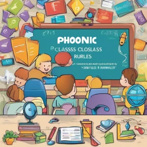 I want to kid's phonic class advertisement. Can you please gener...