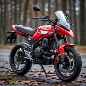 Zündapp ZR30 bloodred and black