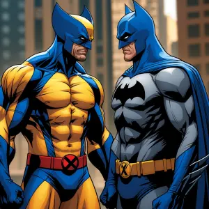 Wolverine vs Batman