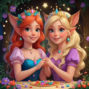 Fairy tale happy and shay