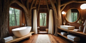 Treehouse bathroom