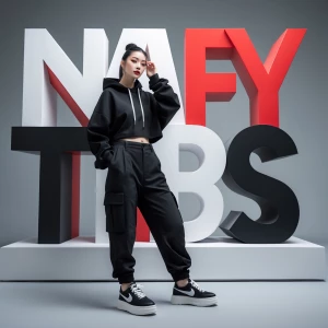 @Nafy Tips:Ultra-realistic studio fashion portrait of a young Ma...