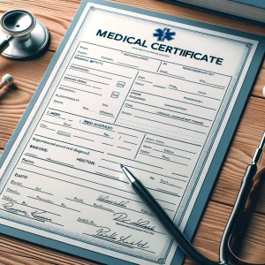 Generate medical certificate