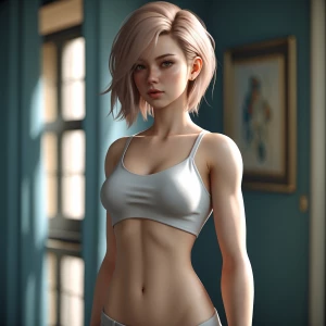 Full body female AI