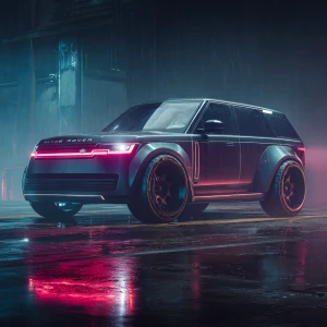 A futuristic range Rover