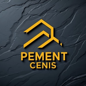 Construction company logo, name: Pement Cenis