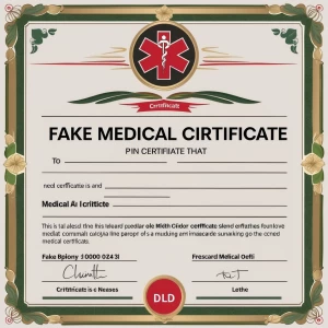 i need fake medical cirtificate