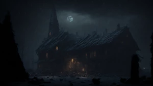 Игровой баннер с персонажами из Silent Hill 2 Remake и Silent Hi...