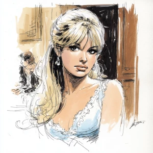 Brigitte bardot by milo manara
