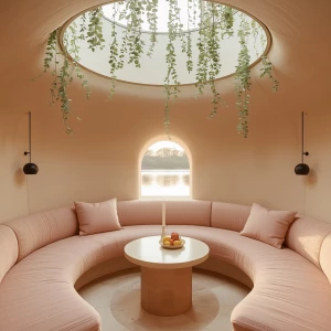 Breakfast Nook – Eucalyptus Glade: A gentle morning sanctuary, t...
