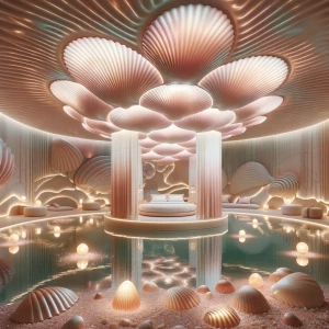 Guest Room 3 – Lagoon Shell Room: A serene, ocean-kissed retreat...