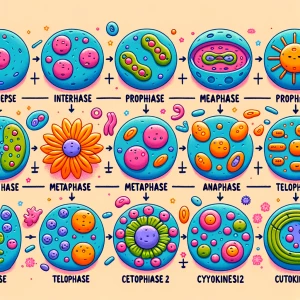 All meiosis steps interphase, prophase. Metaphase, anaphase, tel...