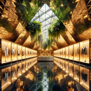 In a lavish, modern tribute to fashion and beauty, immerse yours...