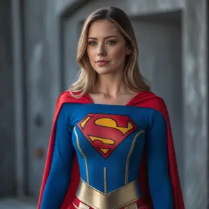 Supergirl shirt rip transformation sequence