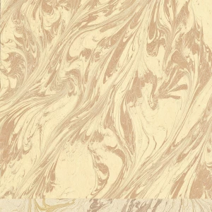 hand-marbled endpaper texture, tea-stained cream base with soft...
