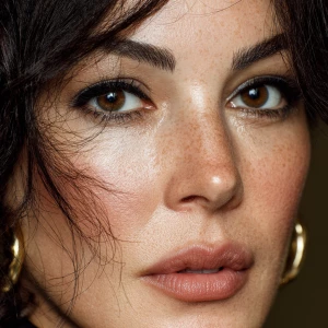 Close up of Monica Bellucci